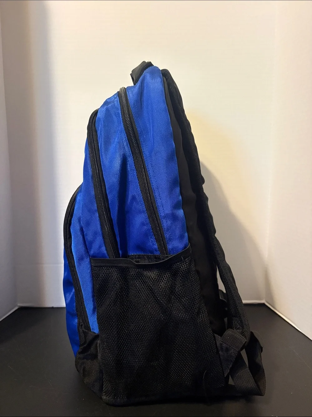 SeaWorld Blue and Black Men's Backpack with Logo